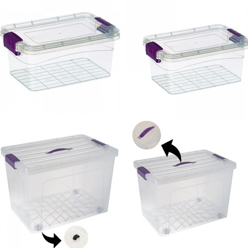 Plastic storage box - plastic,