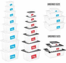 Plastic Storage Boxes with