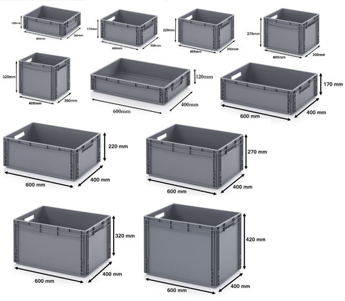 Heavy duty grey euro - heavy,