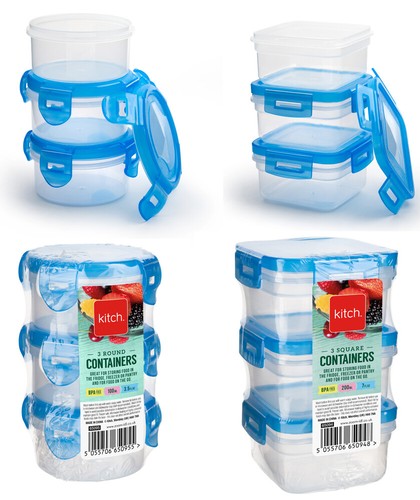 Small airtight plastic clear - plastic,