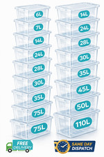 Plastic Storage Boxes With
