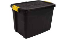 60L Black Heavy Duty Storage