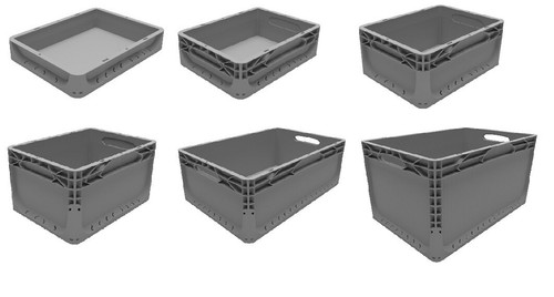 Heavy duty grey euro stacking - heavy,